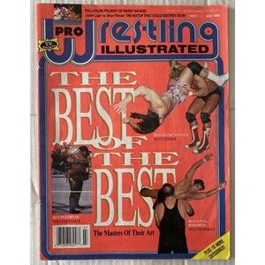 Pro Wrestling Illustrated PWI July 1992 The Undertaker Scott Steiner Macho Man